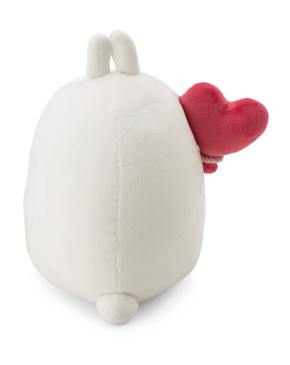 NICI Kuscheltier Molang mit Herzballon