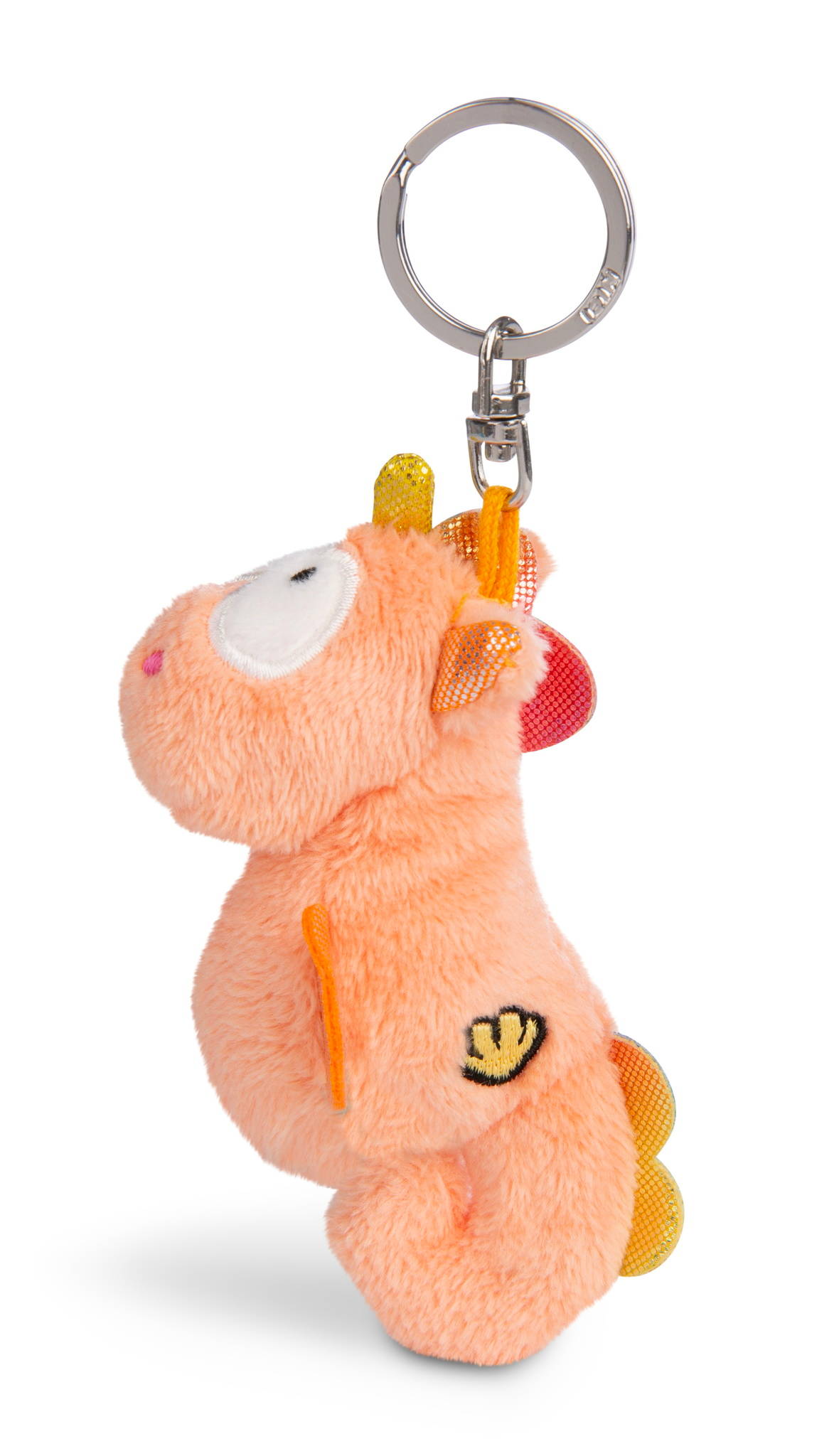 NICI Schlüsselanhänger Seepferdchen Laguna Rainbow orange