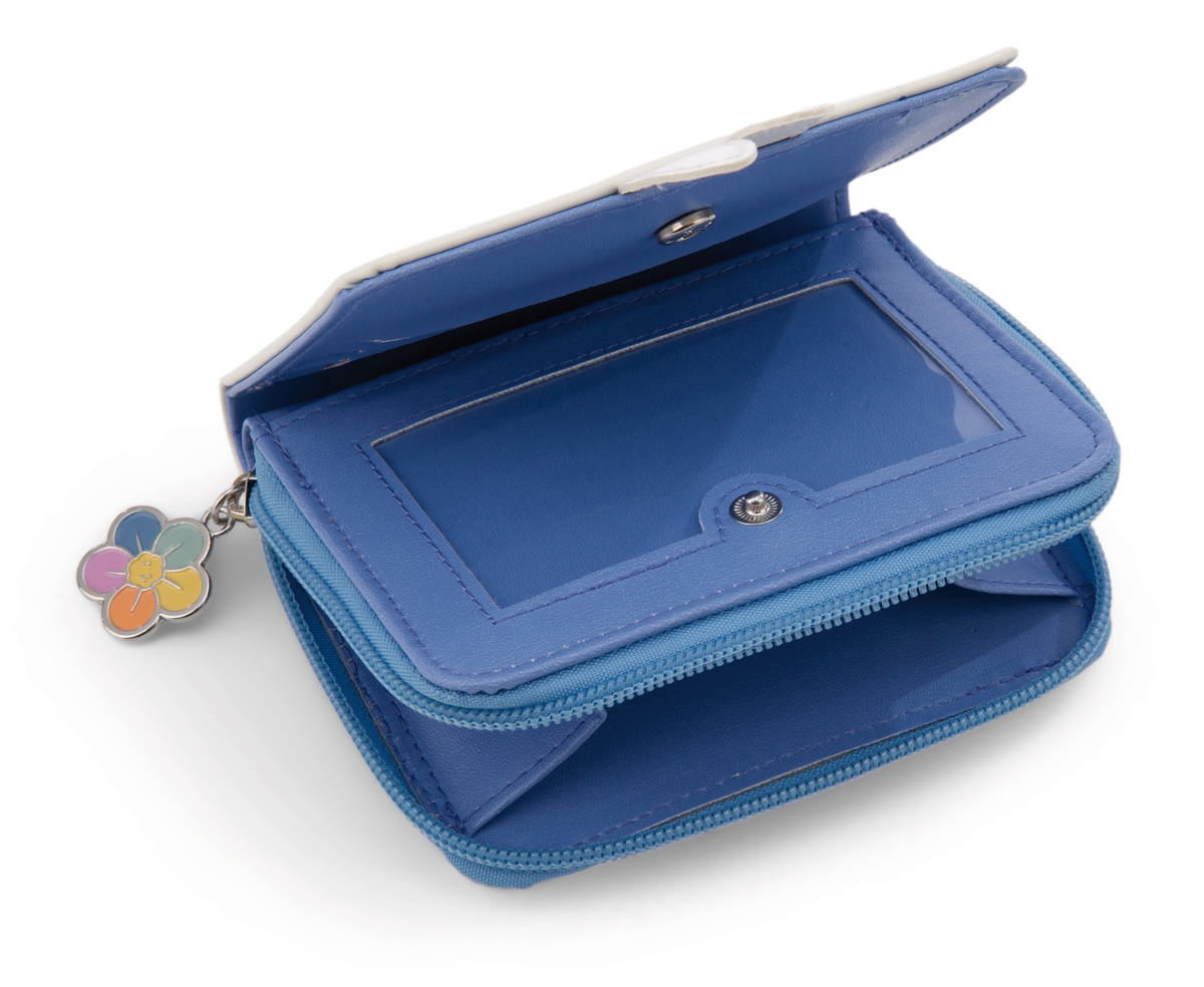 NICI Portemonnaie Molang blau mit 2D Ohren