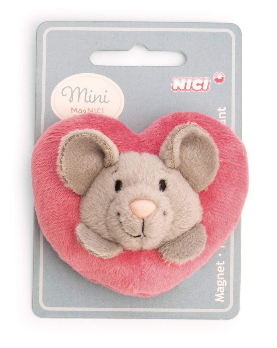 NICI Mini Magnicis Maus mit Herz