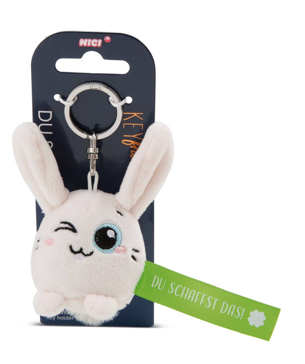 NICI Schlüsselanhänger  Hase "Du schaffst das!"
