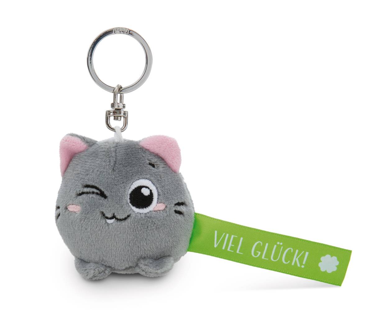 NICI Schlüsselanhänger  Katze "Viel Glück!"