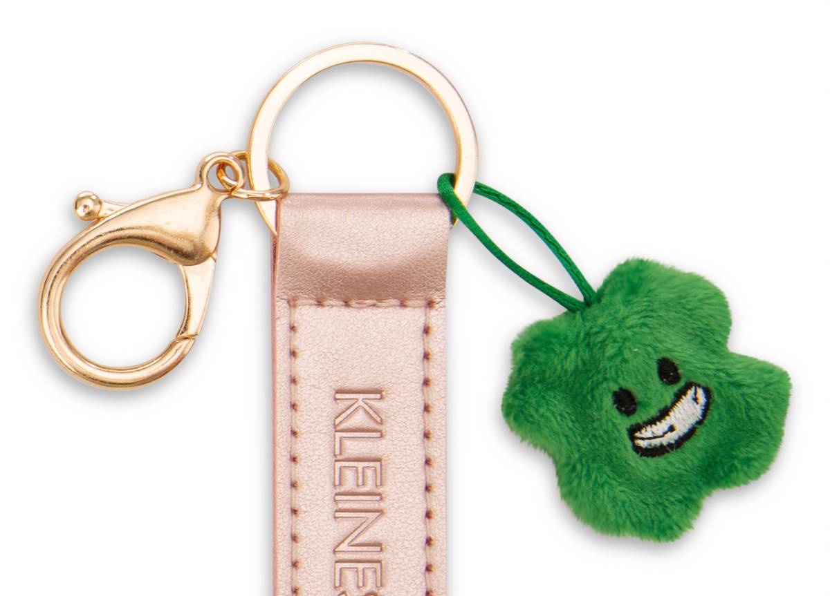 NICI Schlüsselanhänger  "Kleines Glück" Kleeblatt