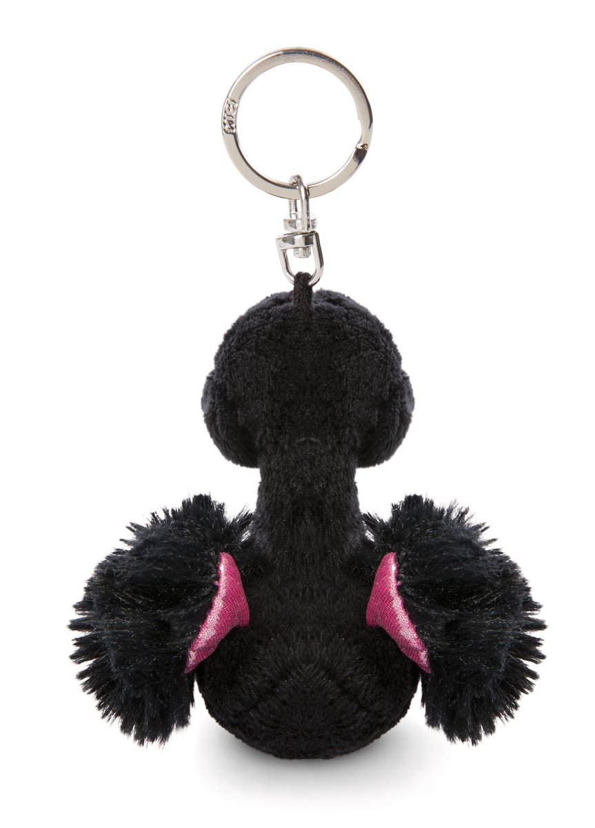 NICI Schlüsselanhänger Love Schwan schwarz