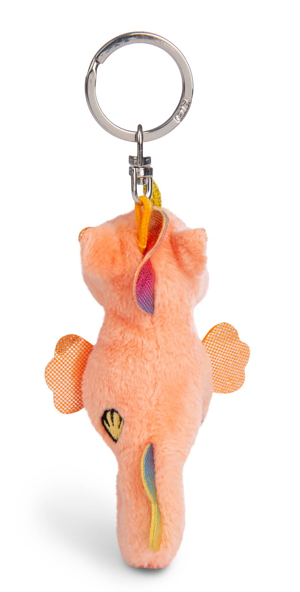 NICI Schlüsselanhänger Seepferdchen Laguna Rainbow orange