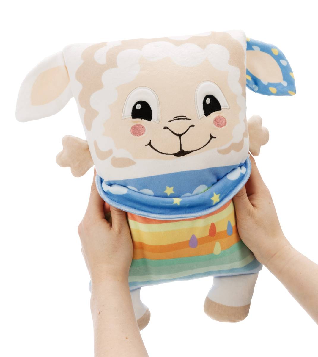 NICI Kuscheltier Schaf mit Wendefunktion