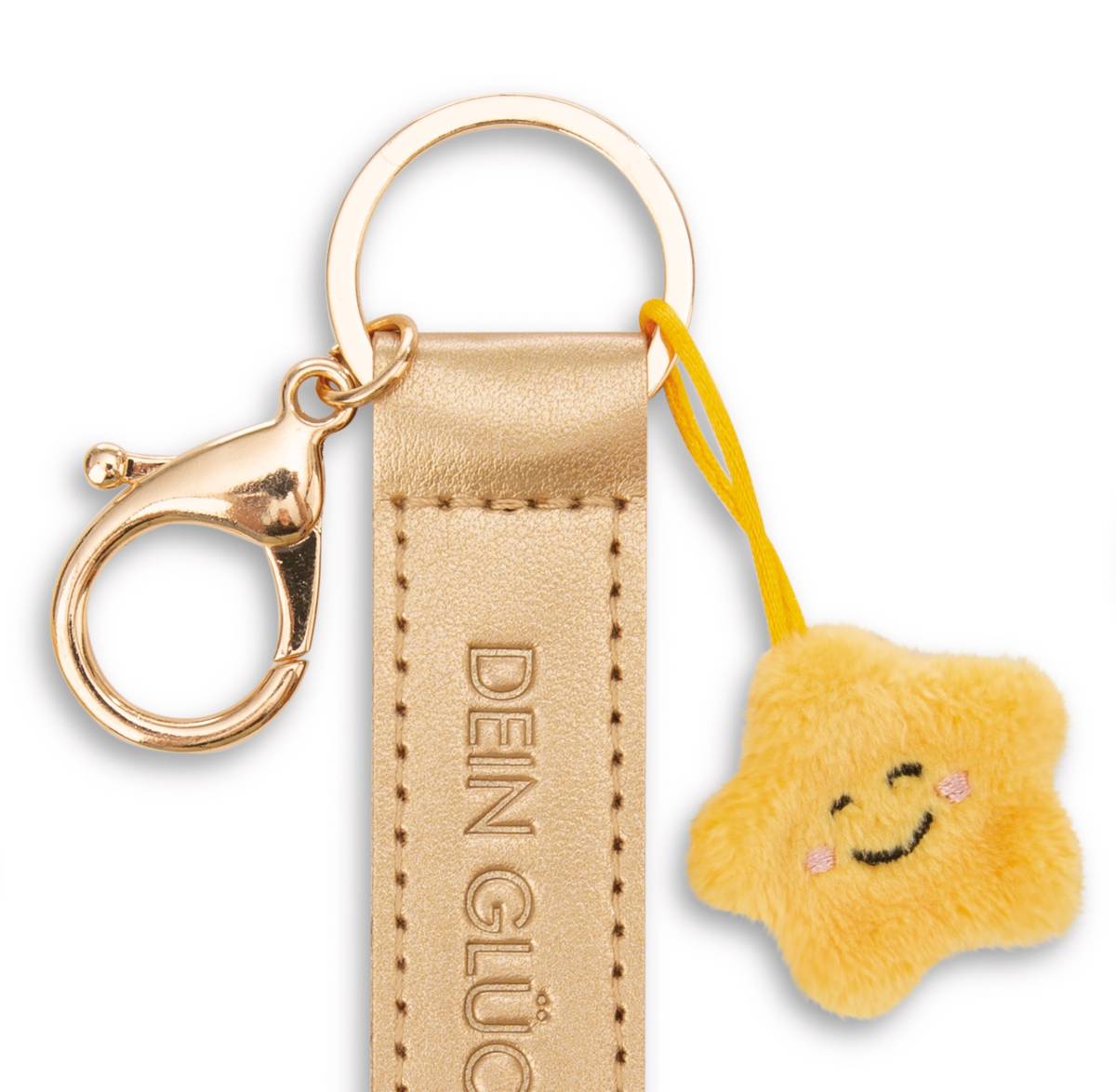 NICI Schlüsselanhänger  "Dein Glücksstern" Stern
