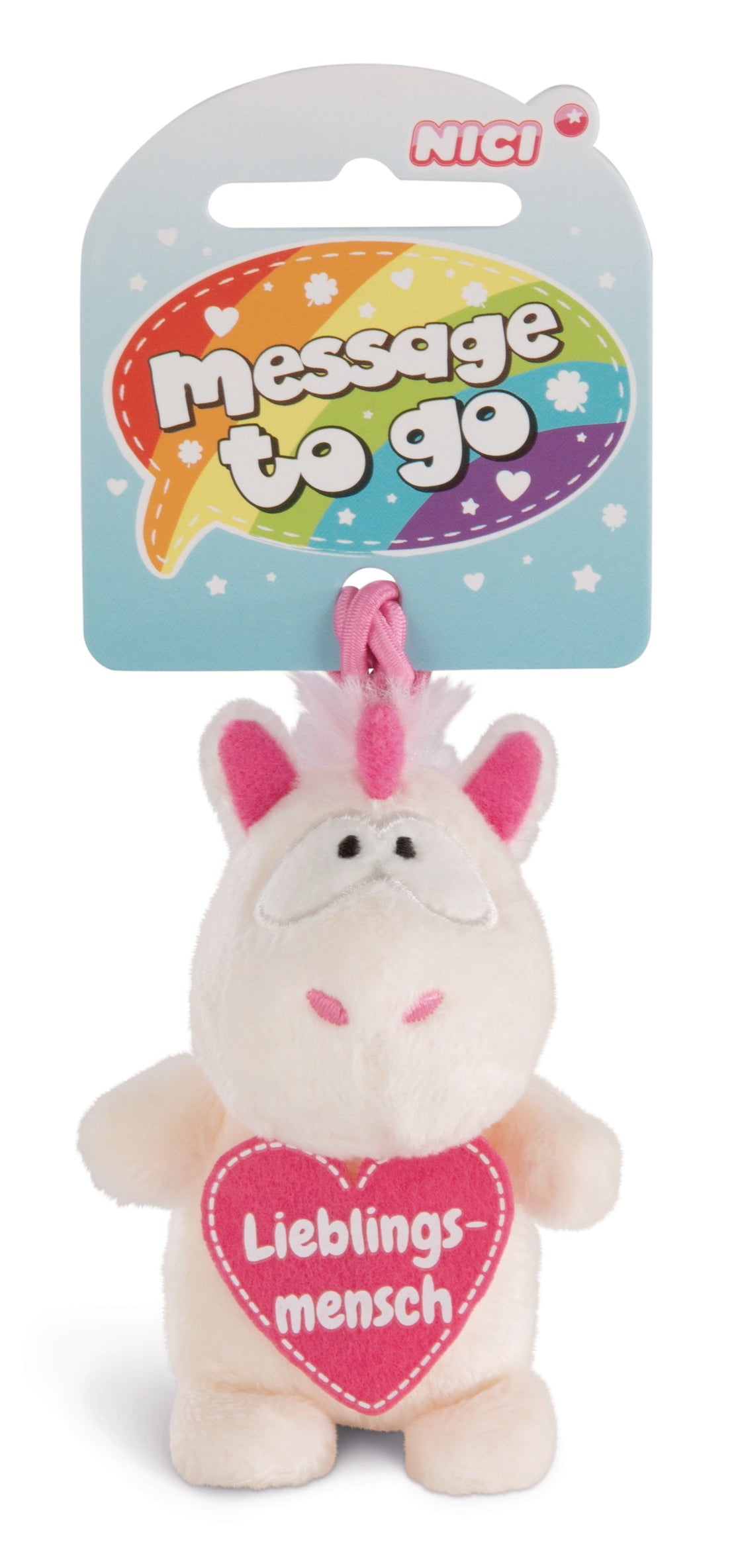 NICI Schlüsselanhänger Einhorn Theodor &quot;Lieblingsmensch&quot;