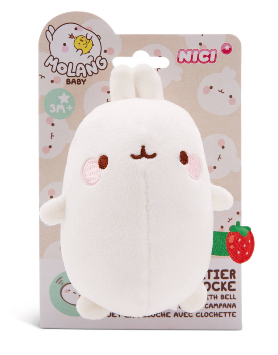 NICI Kuscheltier Molang mit Glocke