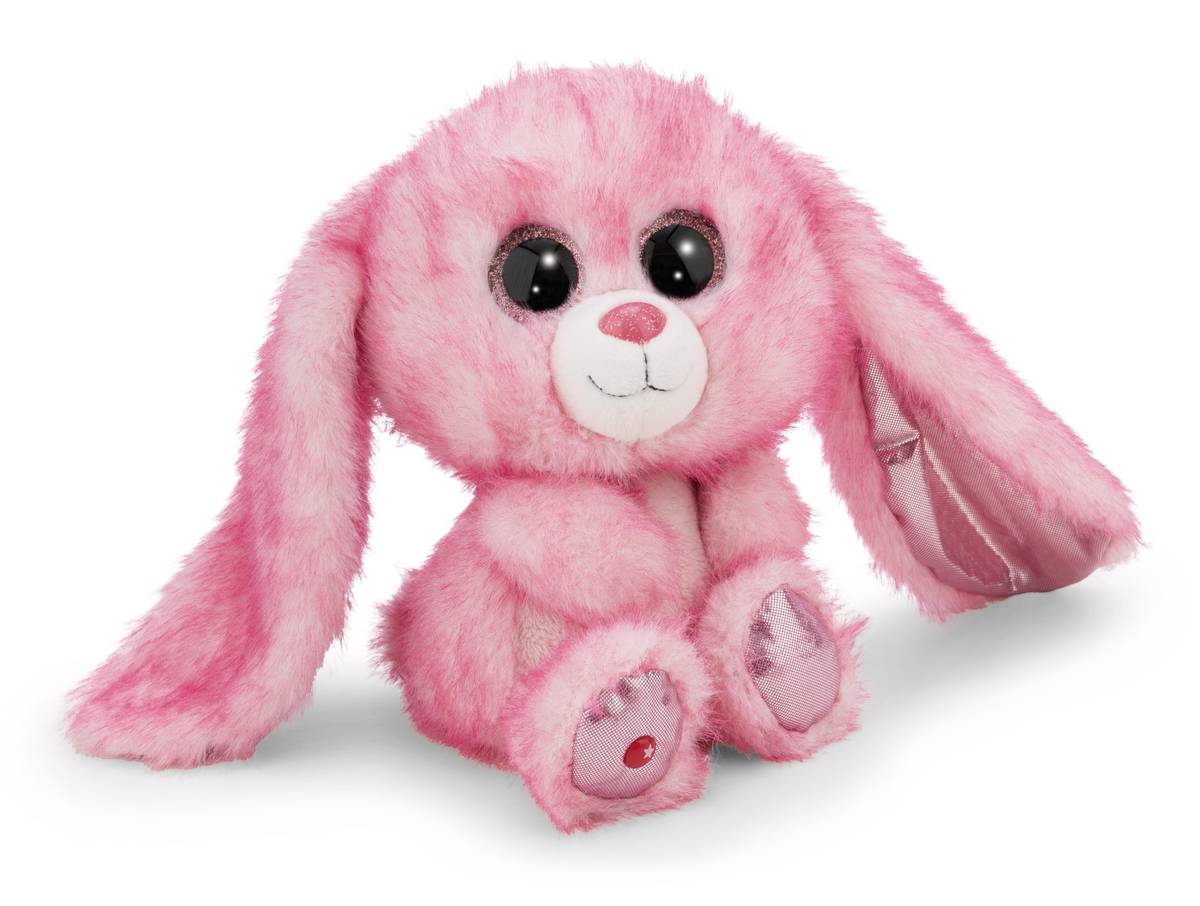 GLUBSCHIS Kuscheltier Hase pink Flommi-Fun 25cm Schlenker