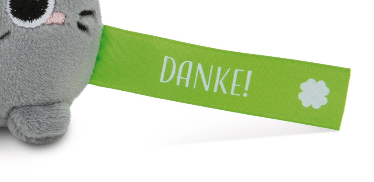 NICI Schlüsselanhänger  Katze "Danke!"