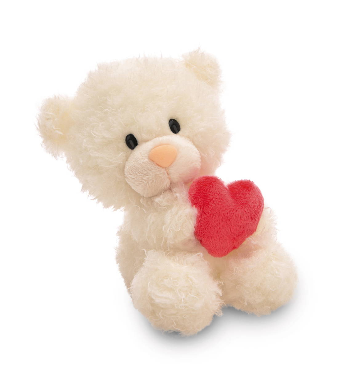 NICI Kuscheltier Bär creme mit Herz Schlenker