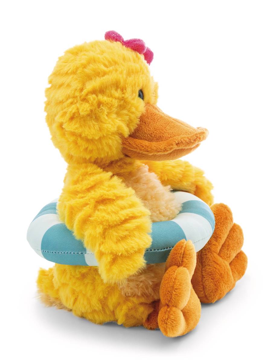 NICI Kuscheltier Ente Pooline mit Schwimmreifen