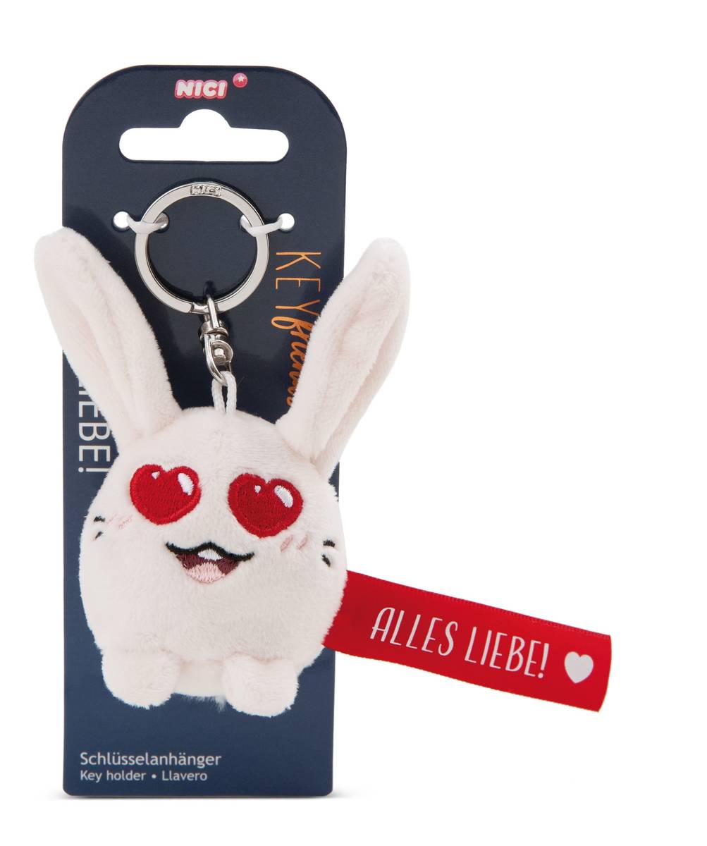 NICI Schlüsselanhänger  Hase "Alles Liebe!"