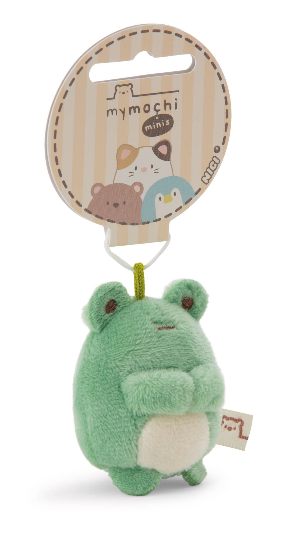 NICI Kuscheltier mymochi Frosch Ferg