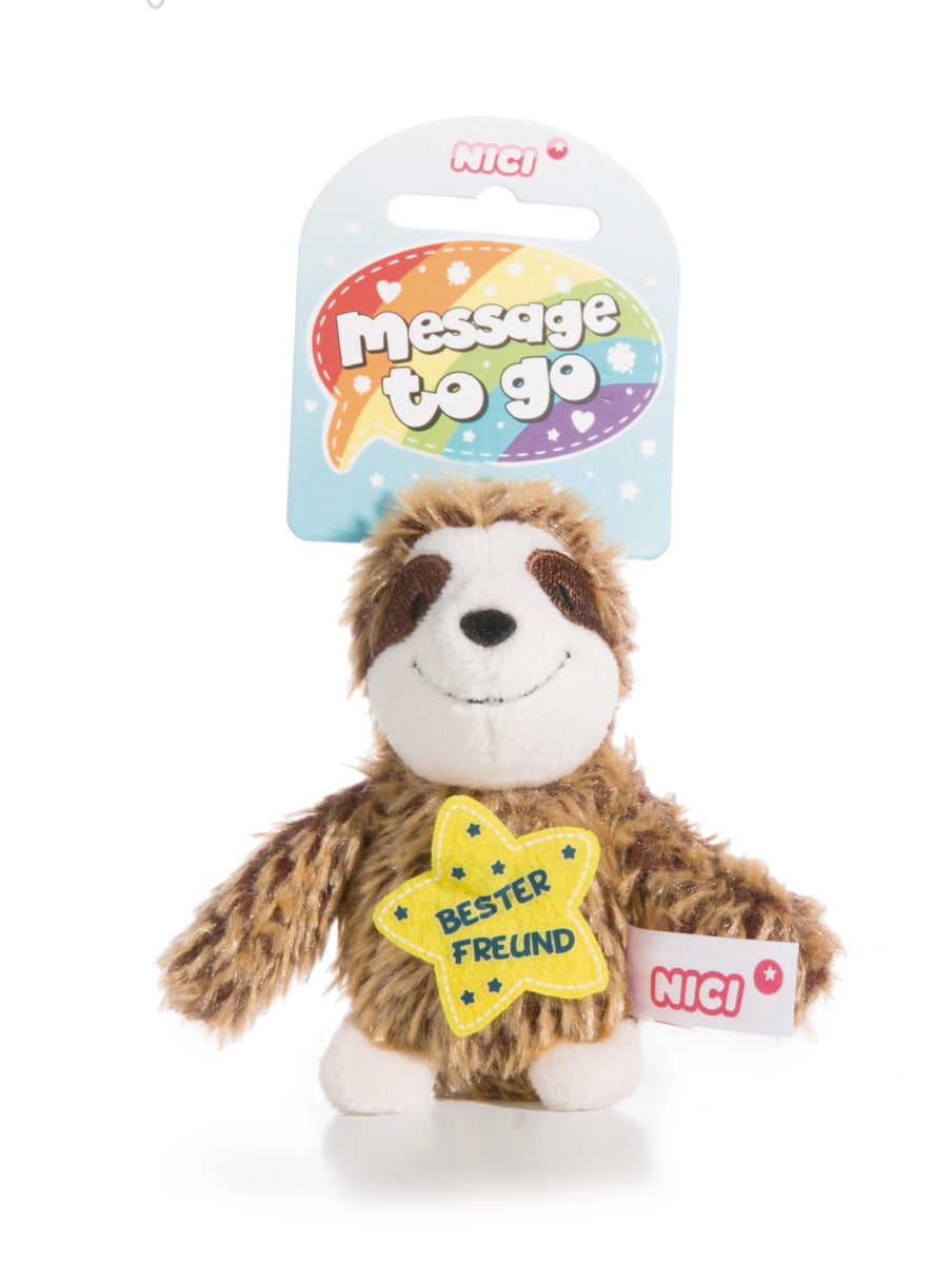 NICI Schlüsselanhänger Faultier "Bester Freund"