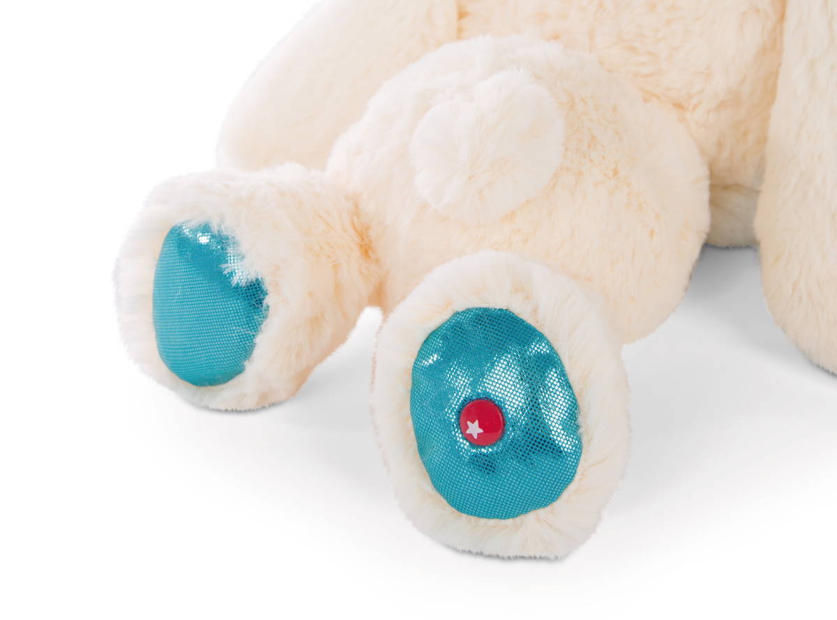 GLUBSCHIS Kuscheltier Hase Wolli-Dot liegend