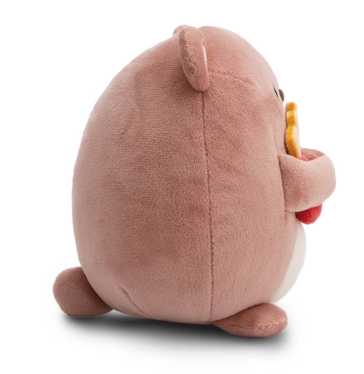 NICI Kuscheltier mymochi Bär Nomo mit Pommes in Geschenkbox