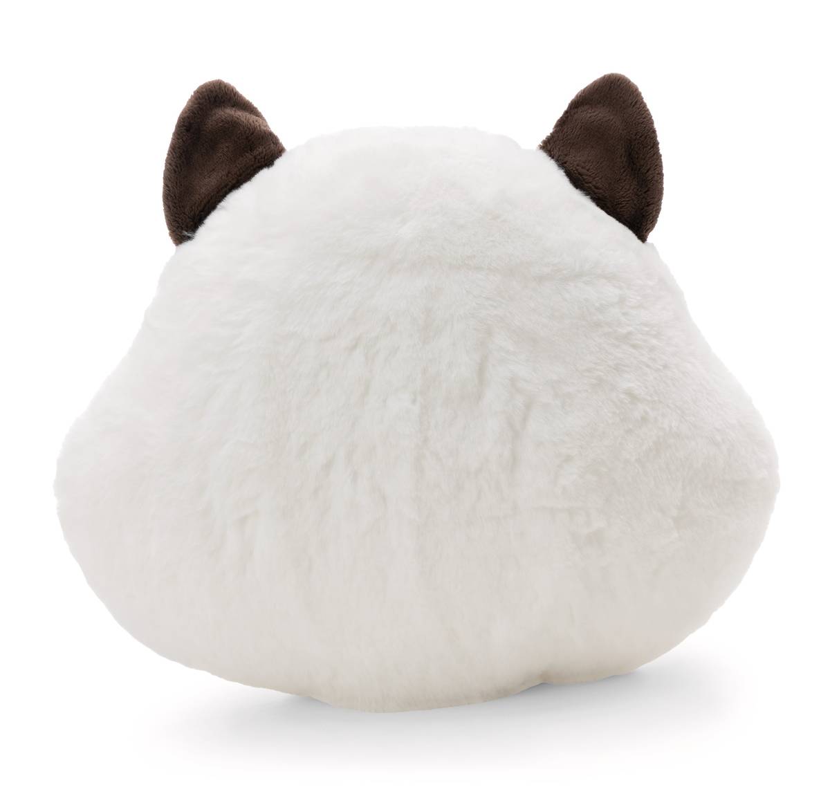 NICI Kissen rund Schneeleopard Eleni Snowbell