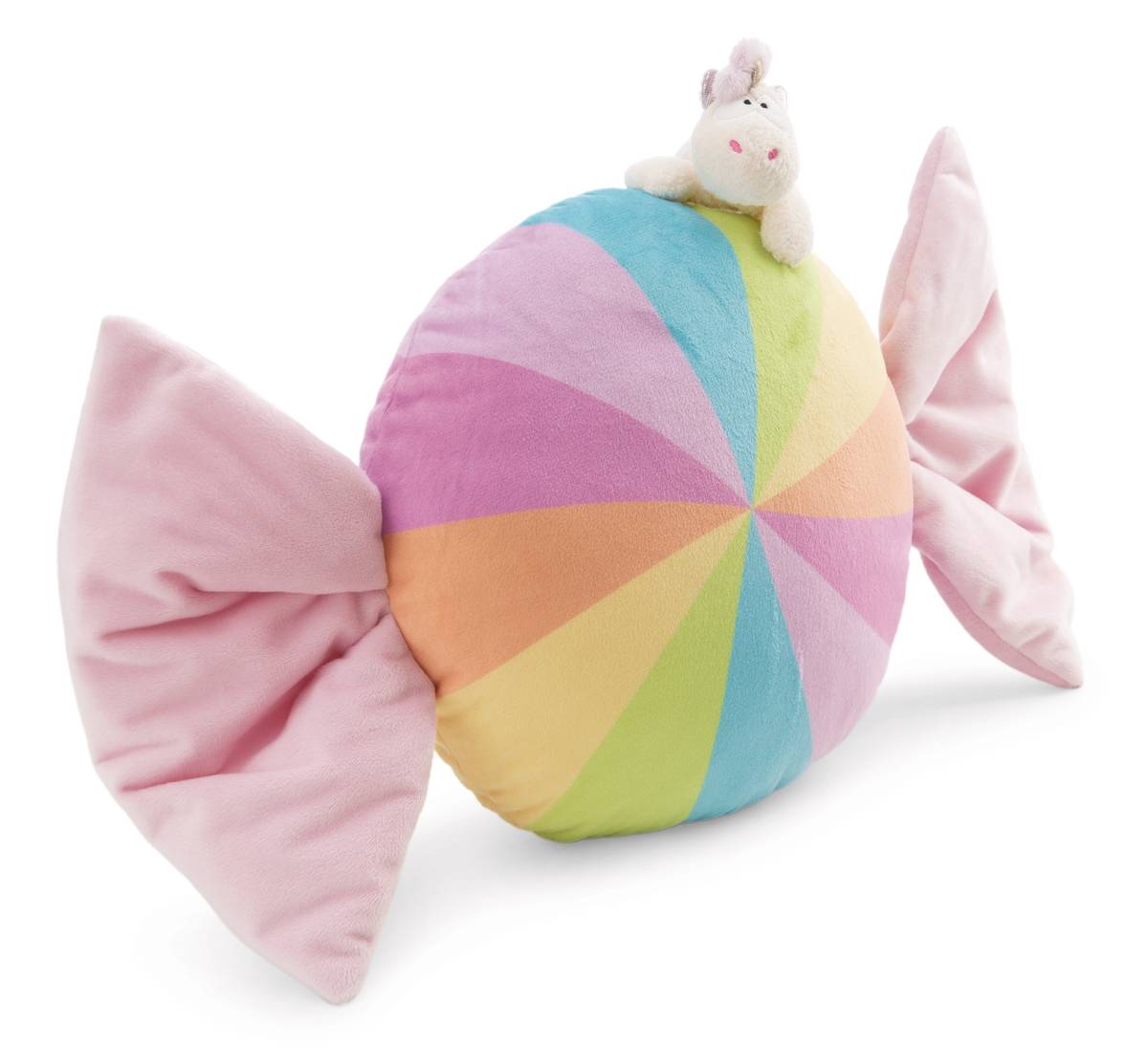 NICI Kissen Bonbonförmig mit Einhorn