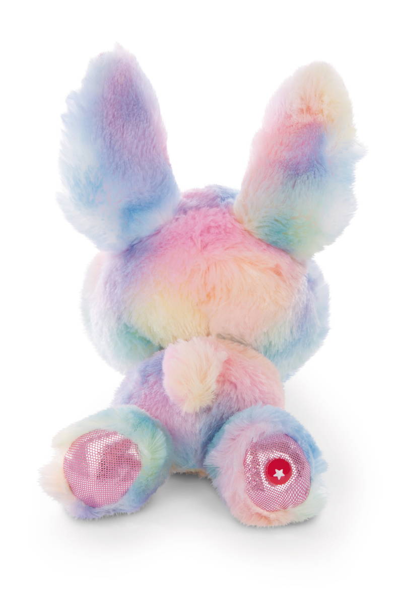 GLUBSCHIS Kuscheltier Hase Rainbow Candy liegend