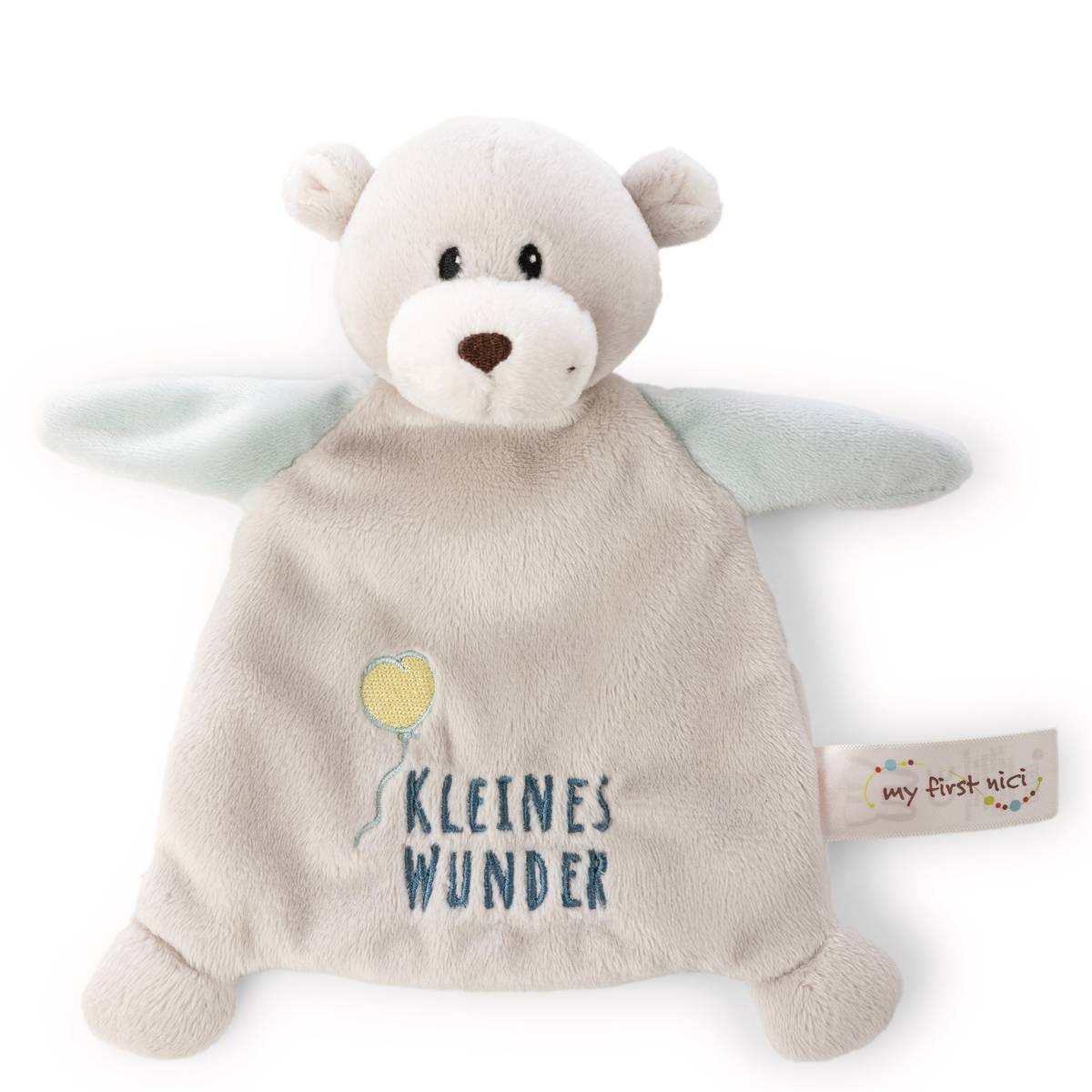 NICI Schmusetuch Bär Finni "Kleines Wunder"