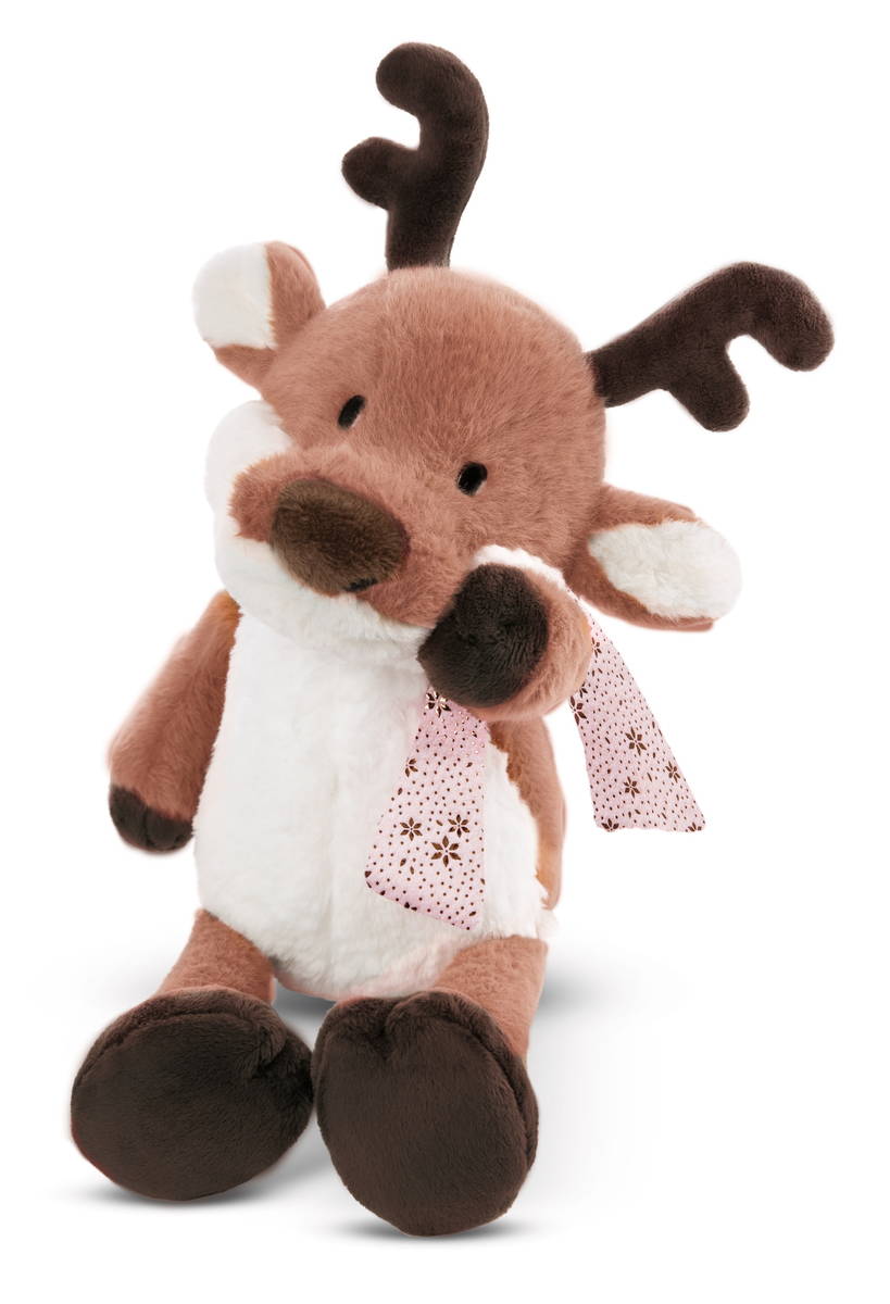 NICI Kuscheltier Rentier Jonte