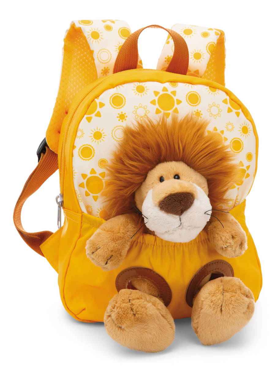 NICI Rucksack gelb mit Löwe