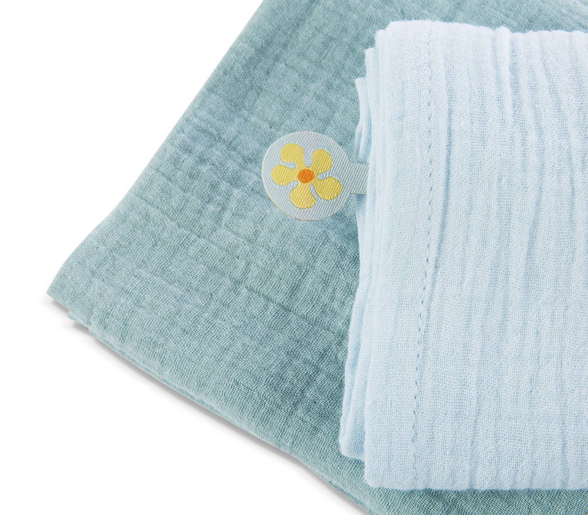 NICI Mulltuch mit Greifling Nashorn Manuffi