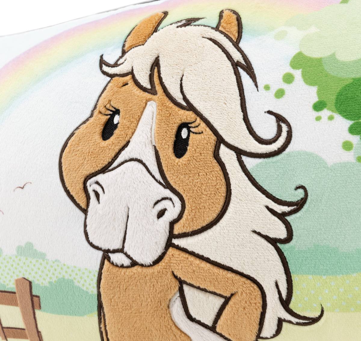 NICI Kissen Pferd braun Holly K. Pony