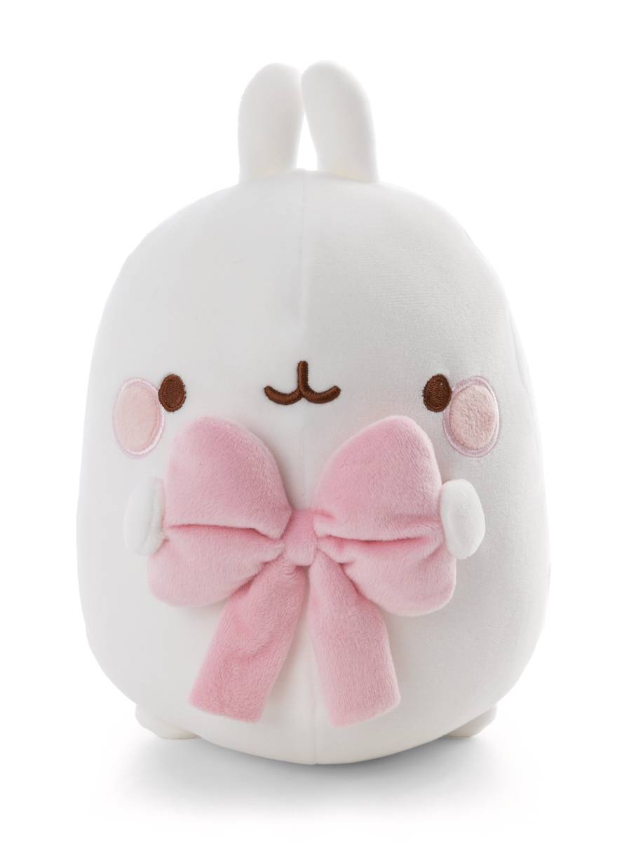 NICI Kuscheltier Molang mit Schleife