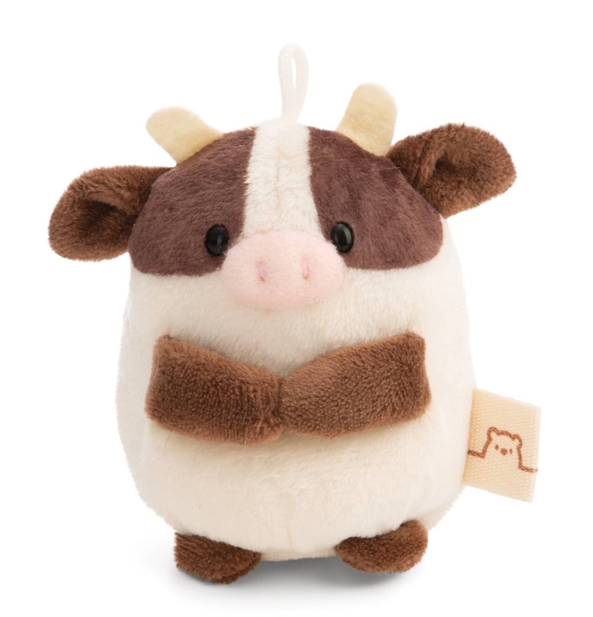 NICI Kuscheltier mymochi Kuh Moona mit Milchshake und Softeiskostüm