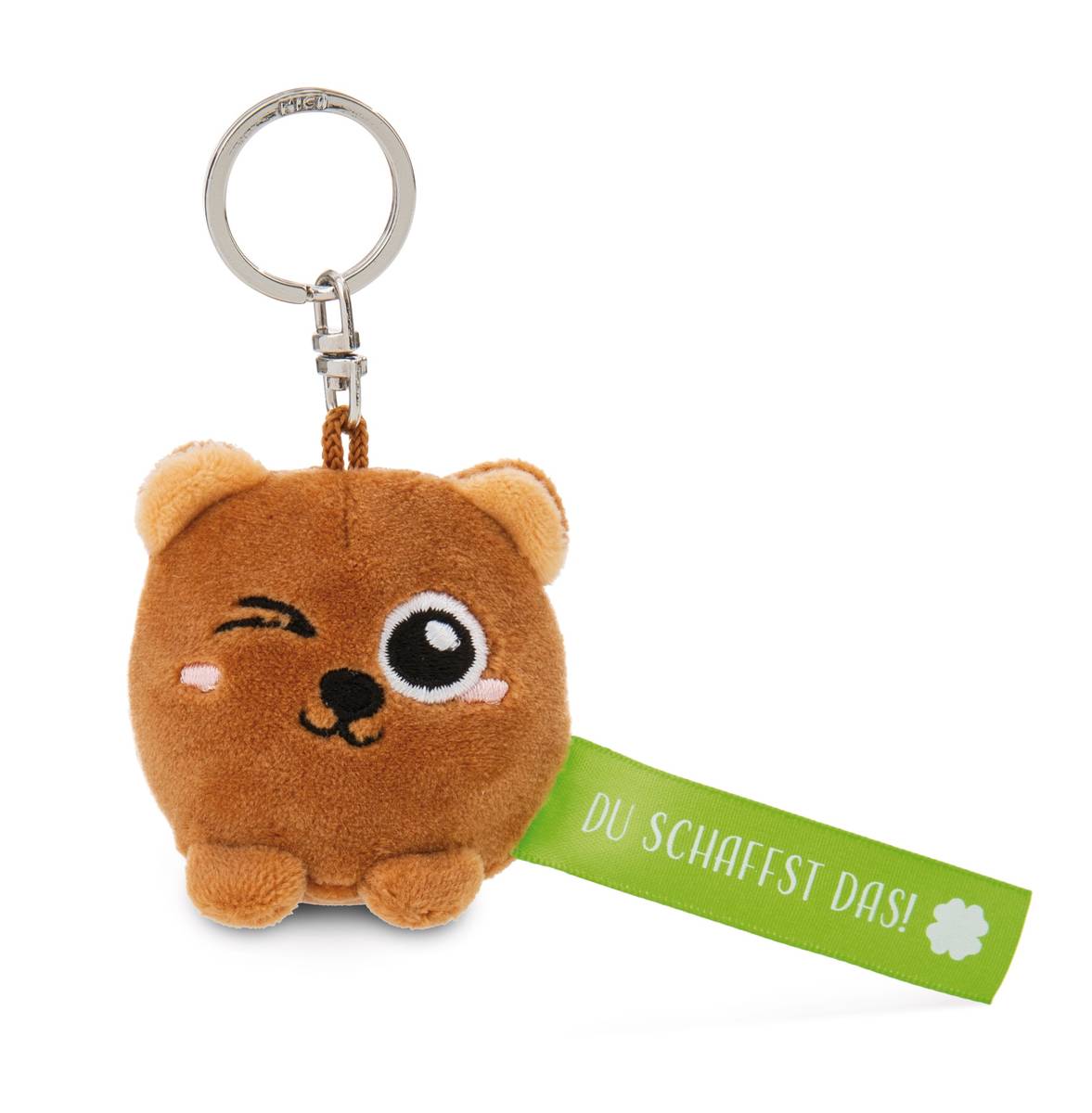 NICI Schlüsselanhänger  Bär „Du schaffst das!“