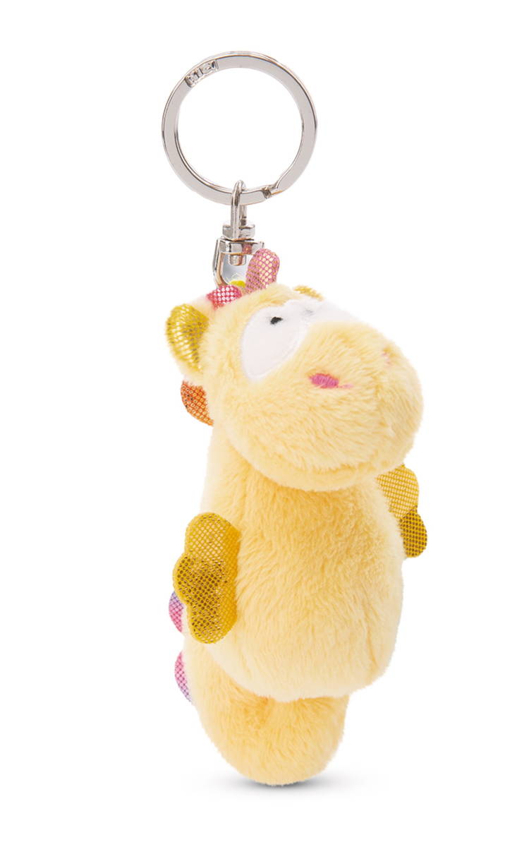 NICI Schlüsselanhänger Seepferdchen Laguna Rainbow gelb