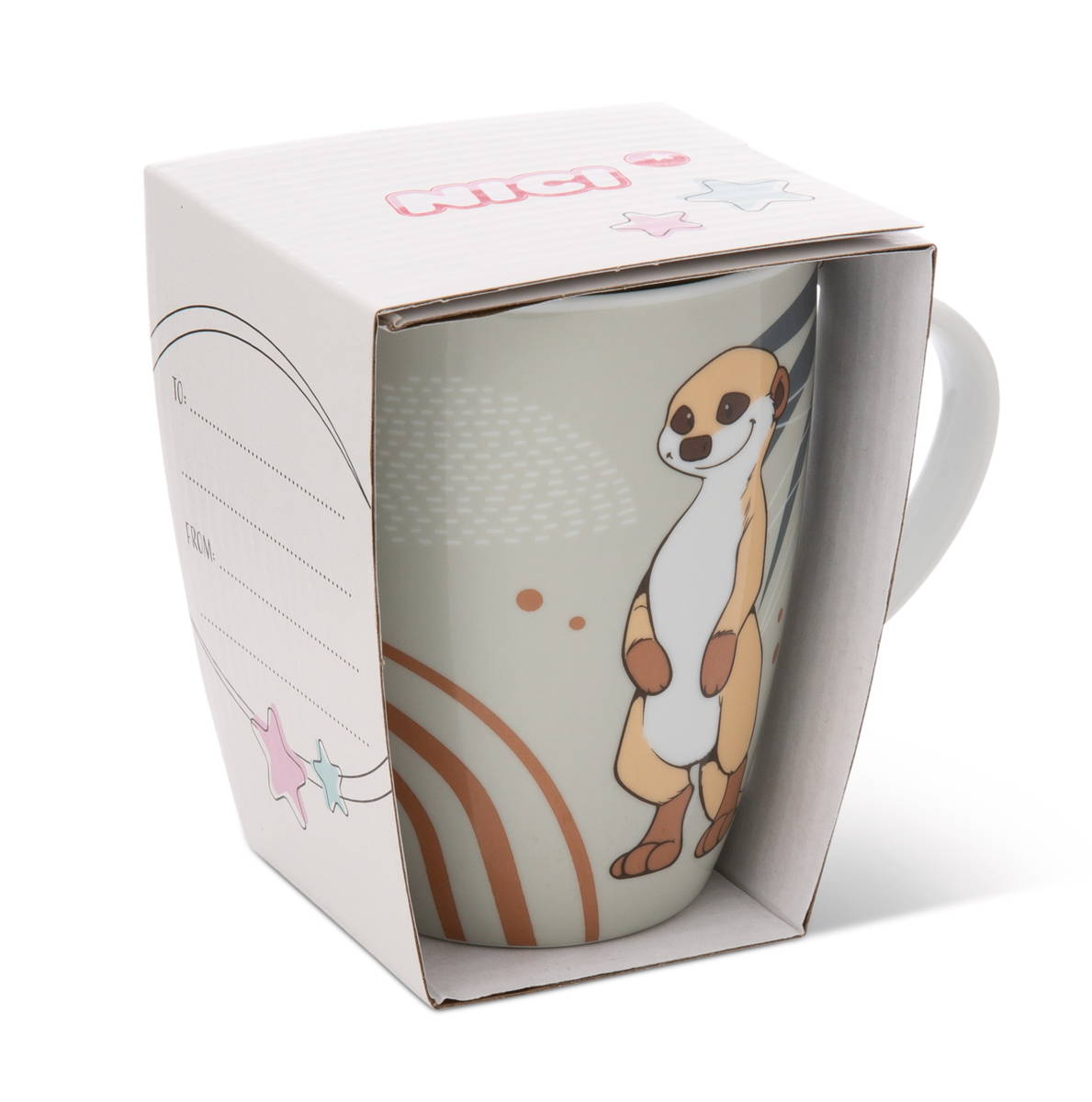 NICI Tasse Erdmännchen