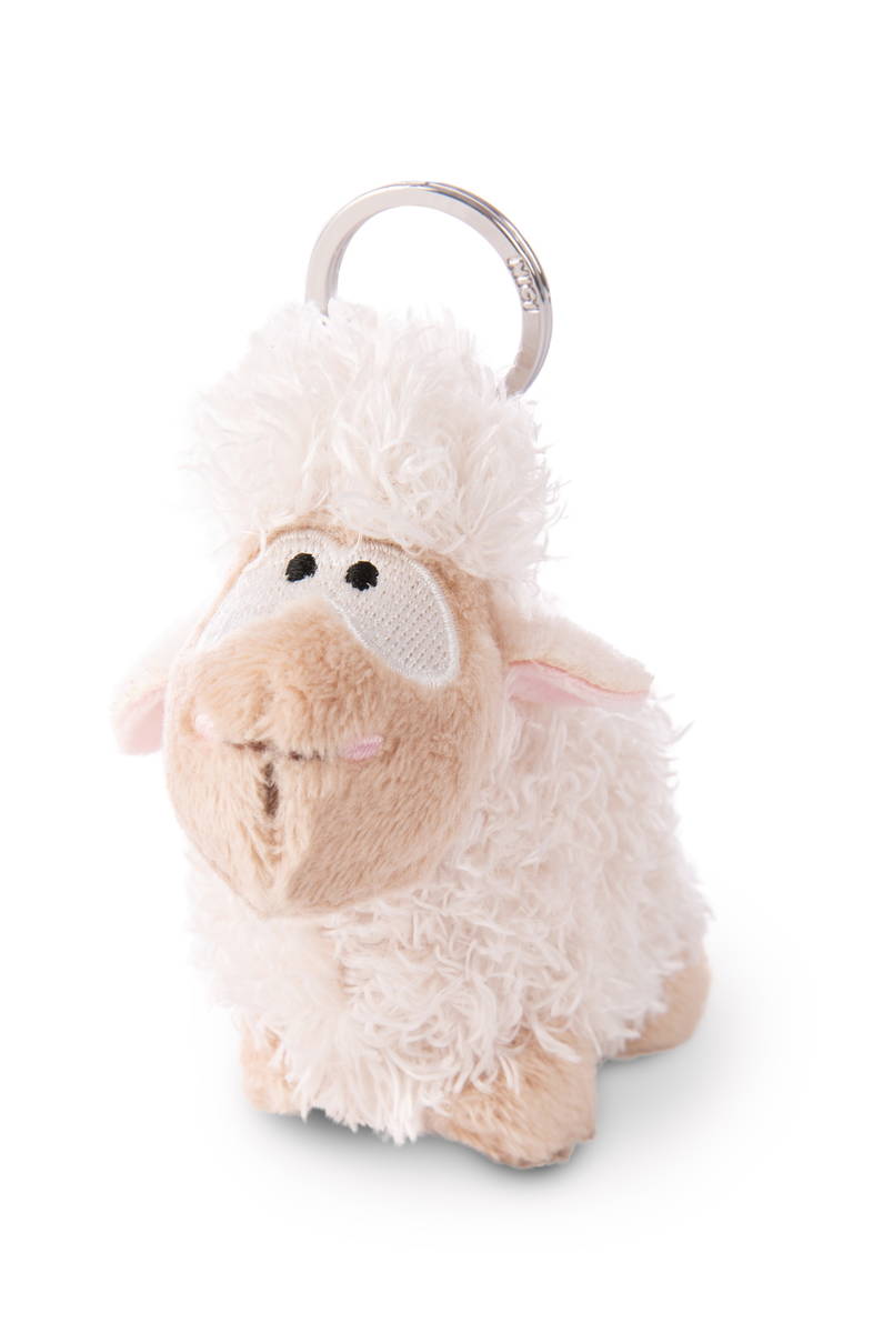 NICI Schlüsselanhänger Schaf weiss