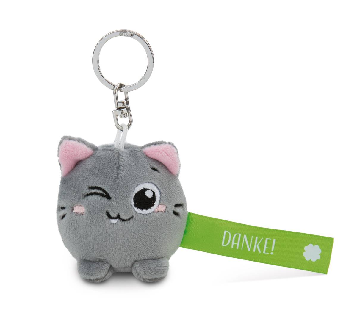 NICI Schlüsselanhänger  Katze "Danke!"
