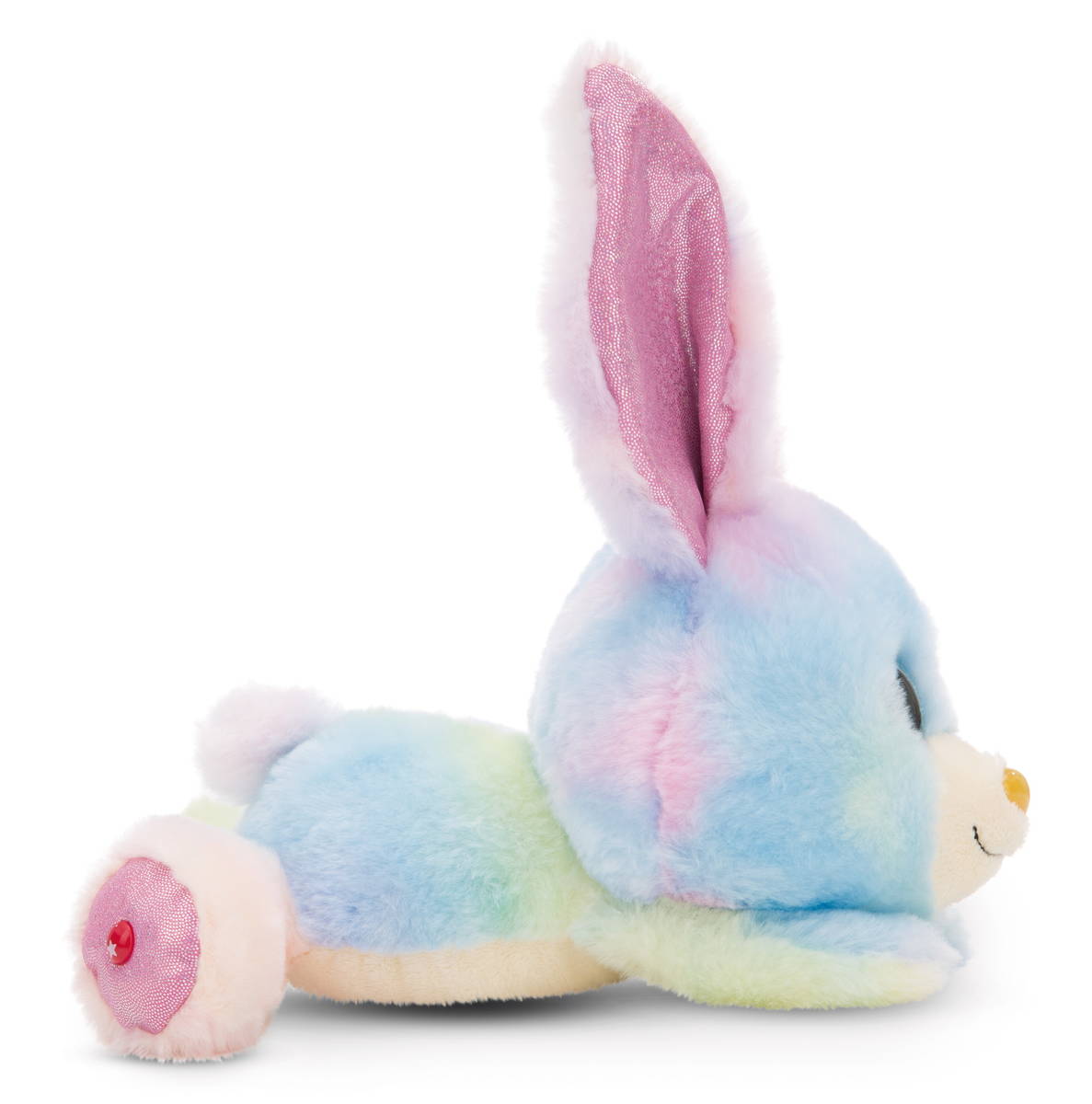 GLUBSCHIS Kuscheltier Hase Rainbow Candy liegend