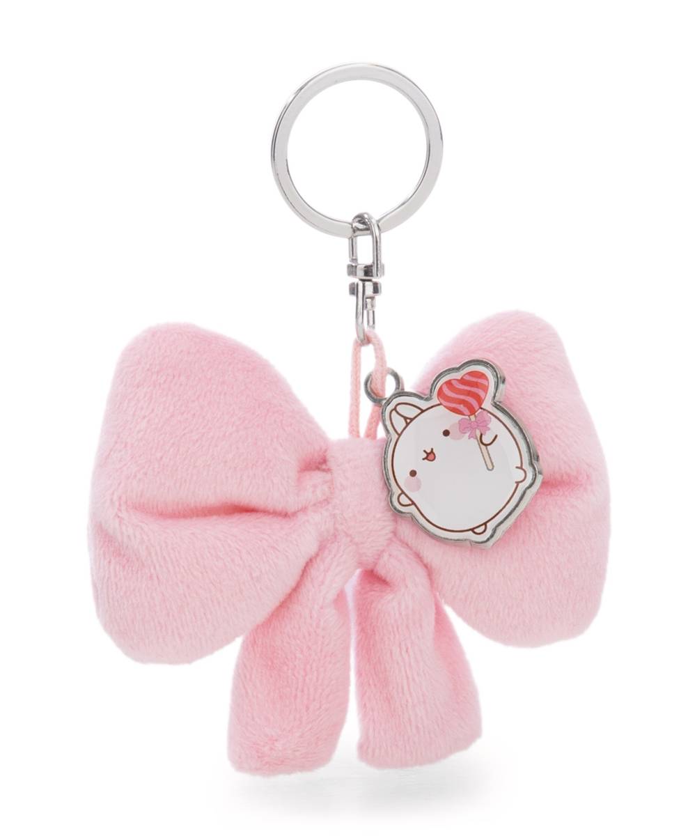 NICI Schlüsselanhänger Molang Schleife mit Metall-Anhänger