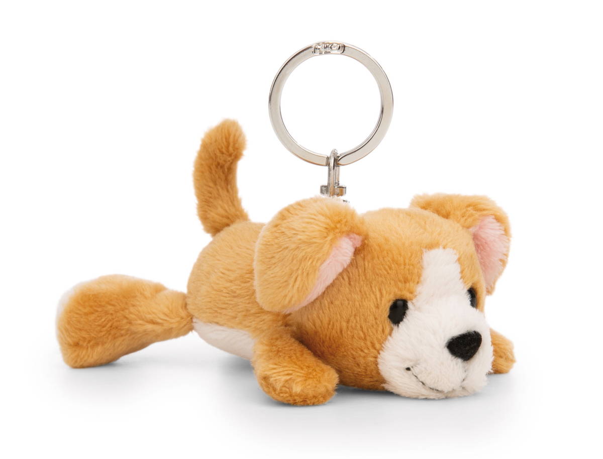 NICI Schlüsselanhänger Hund braun