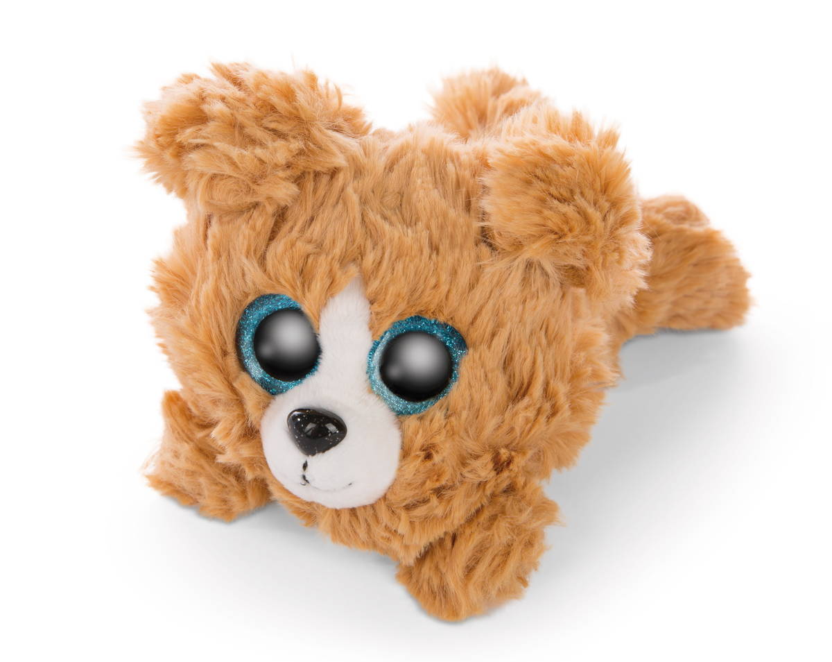 GLUBSCHIS Kuscheltier Hund Lollidog liegen