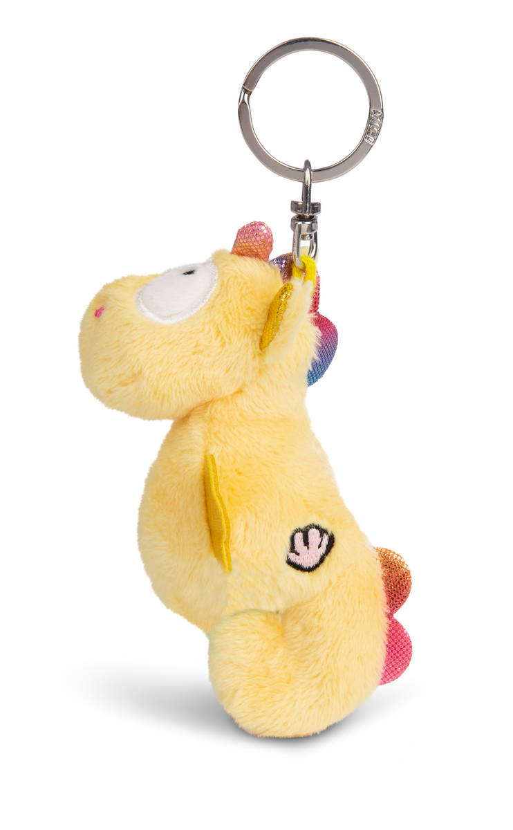 NICI Schlüsselanhänger Seepferdchen Laguna Rainbow gelb