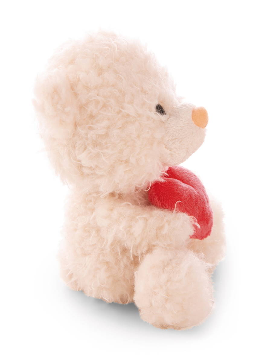 NICI Kuscheltier Bär creme mit Herz Schlenker