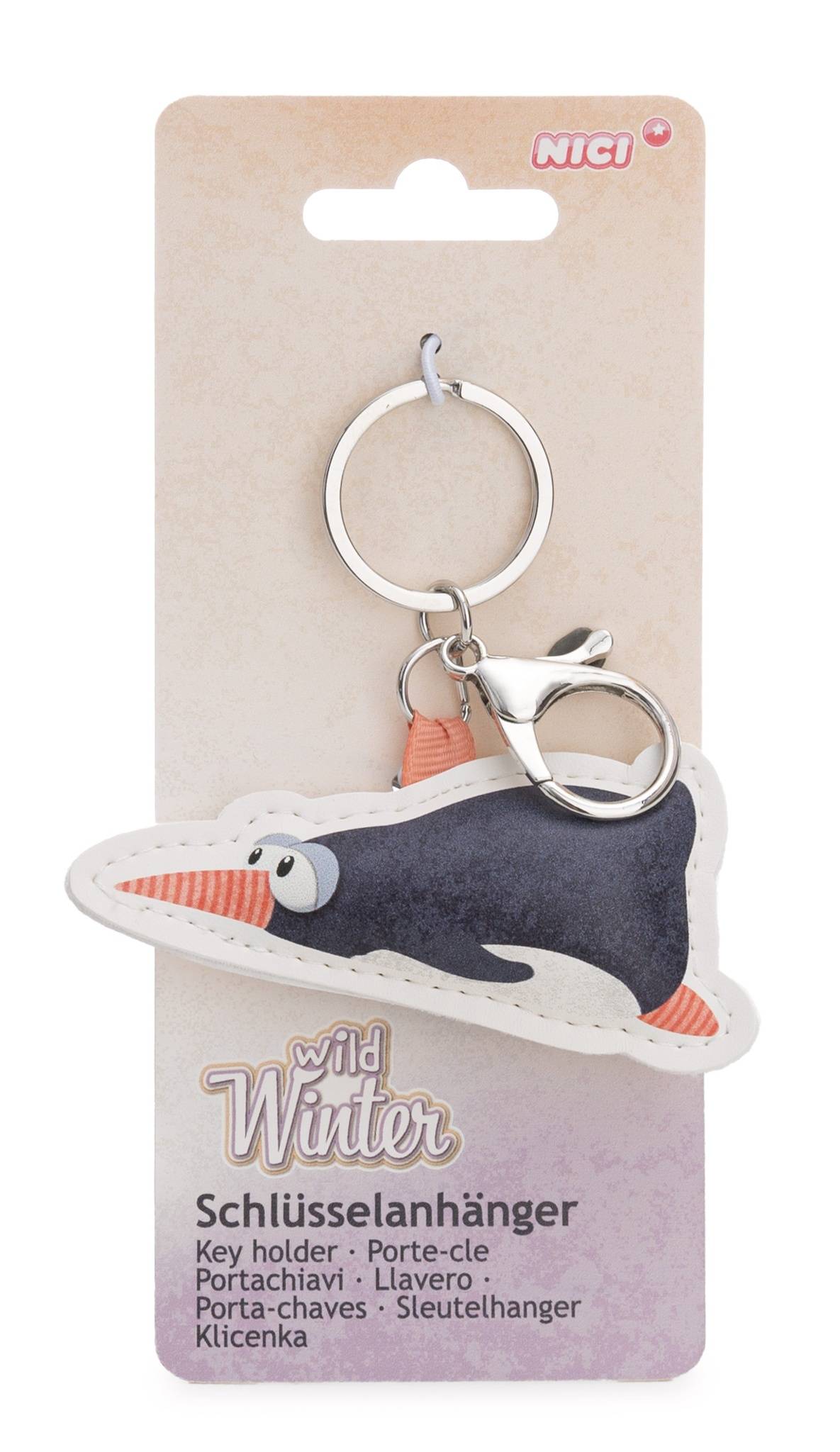 NICI Schlüsselanhänger Pinguin Jorge Thunder