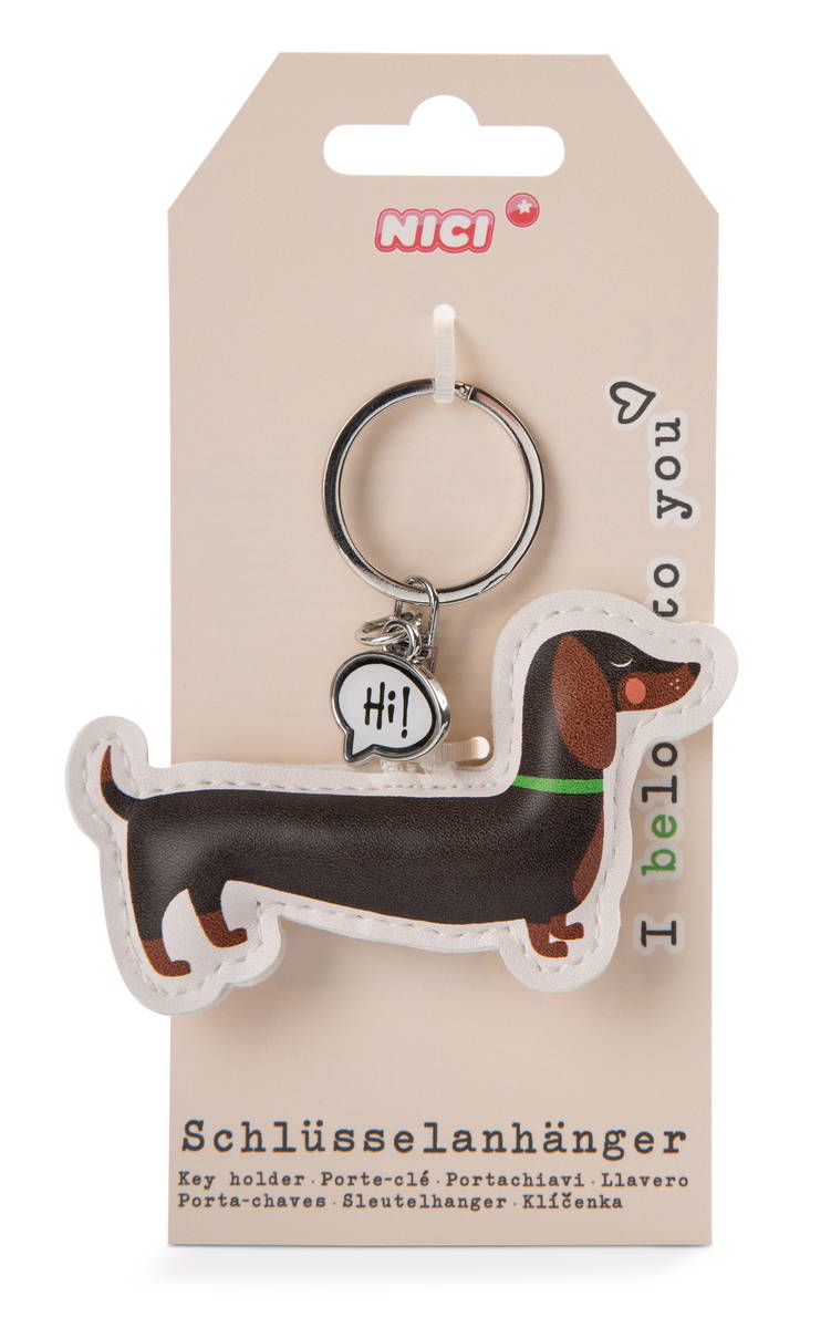 NICI Schlüsselanhänger Dackel