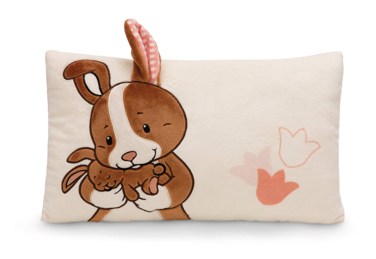 NICI Kissen Hase Hopsala &amp; Kind