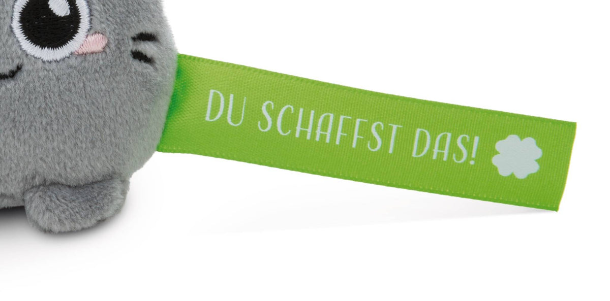 NICI Schlüsselanhänger  Katze "Du schaffst das!"