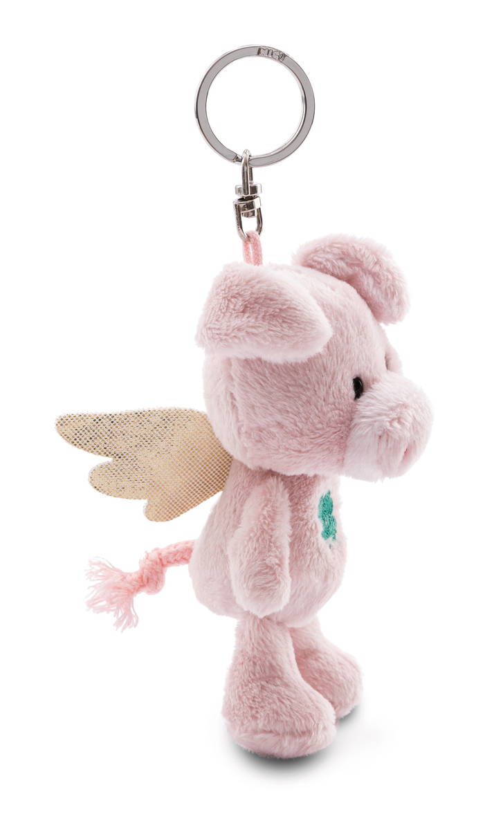 NICI Schlüsselanhänger Dein Schutzengel Schwein mit Herz