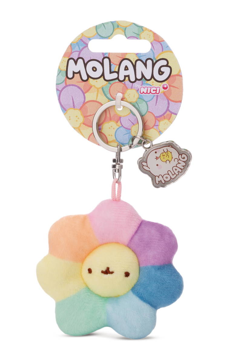 NICI Schlüsselanhänger Regenbogenblume