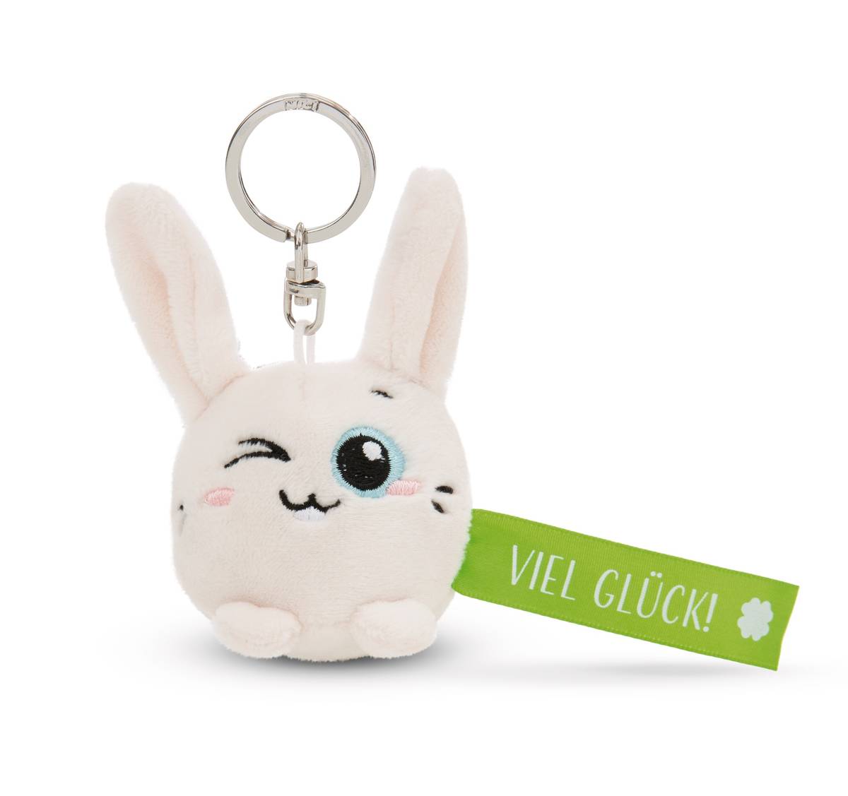 NICI Schlüsselanhänger  Hase "Viel Glück!"